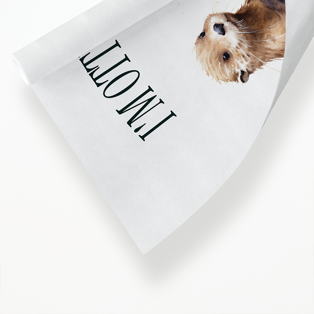 Otterly in love - Art Print