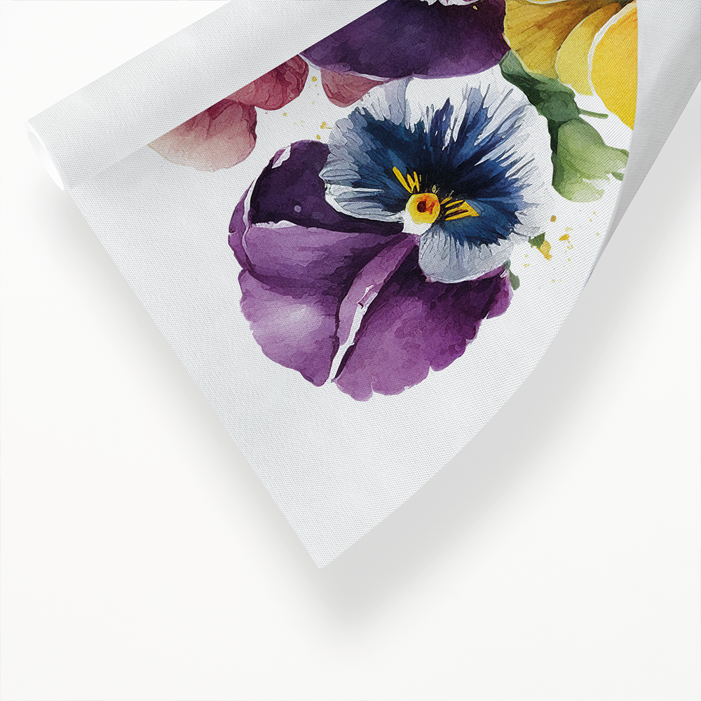 Pansies I - Art Print