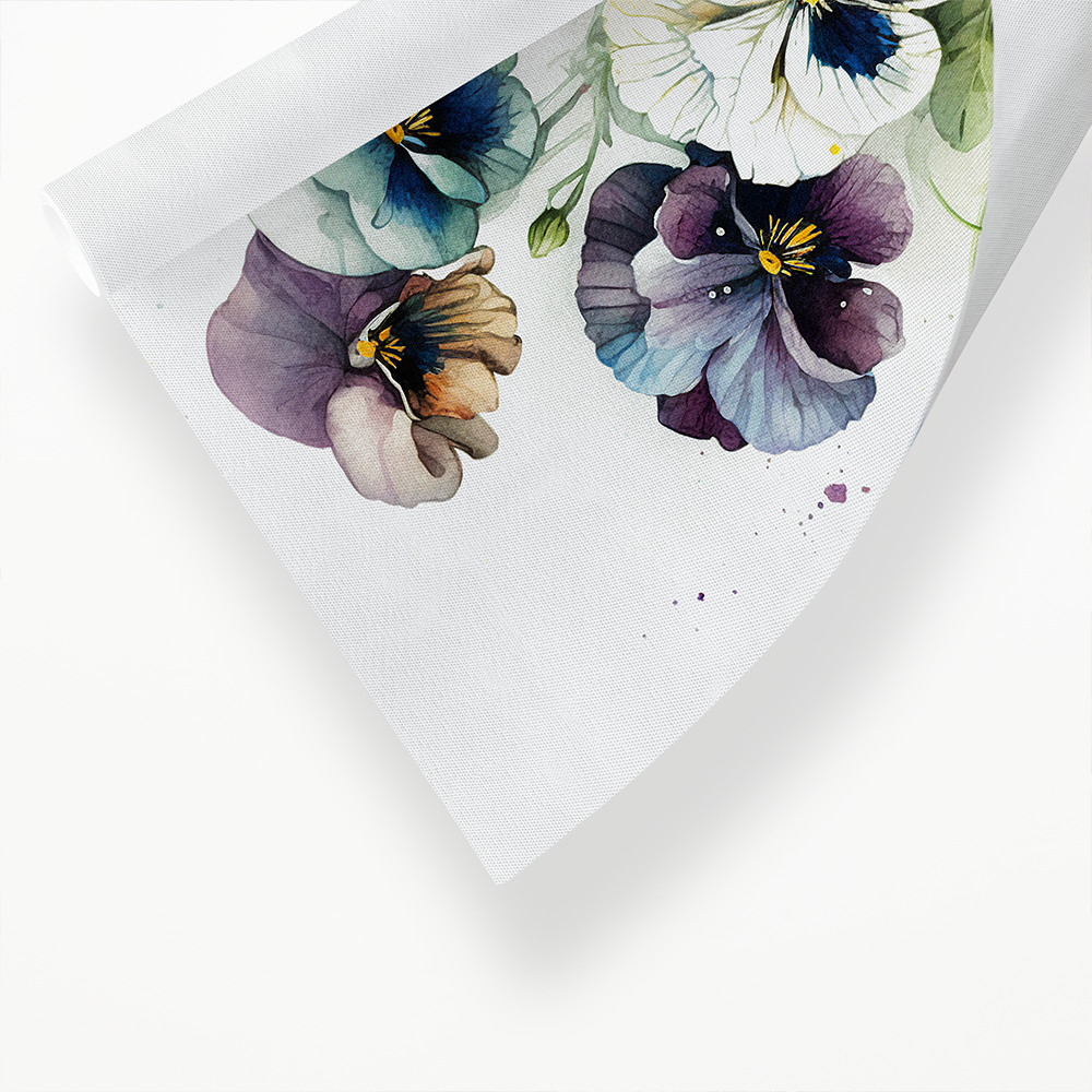 Pansies III - Art Print