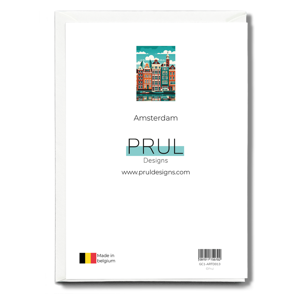 Amsterdam - Greeting Card