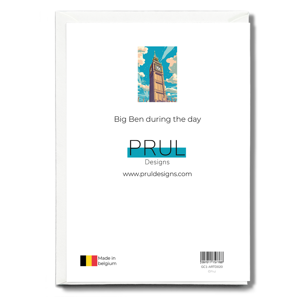 Big Ben during the day - Greeting Card