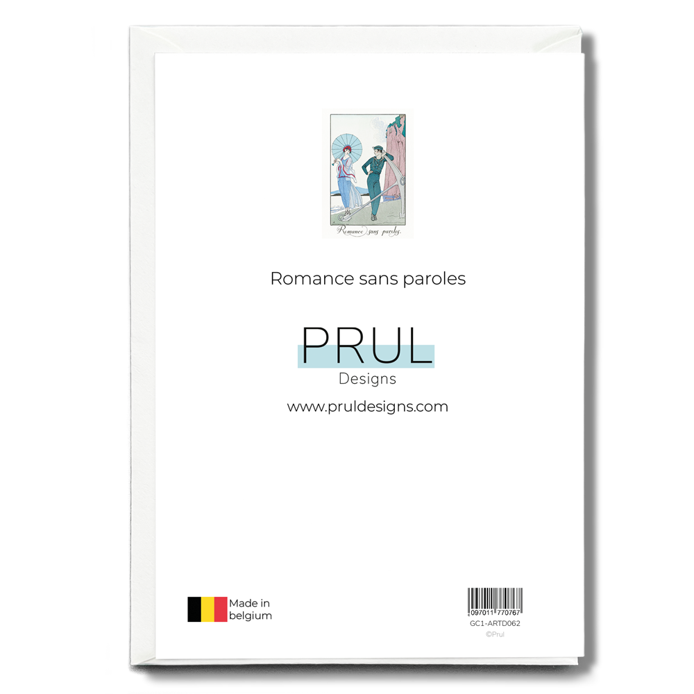 Romance sans paroles - Greeting Card