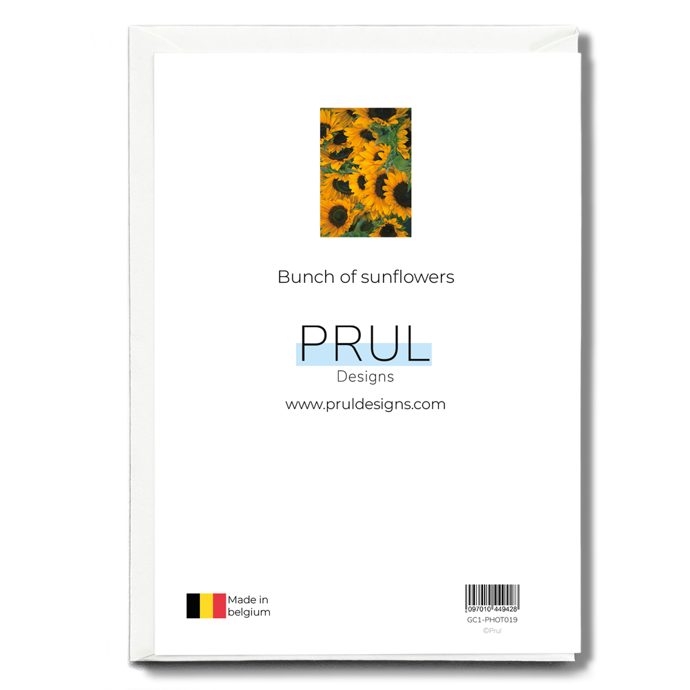 Bunch of sunflowers - Greeting Card
