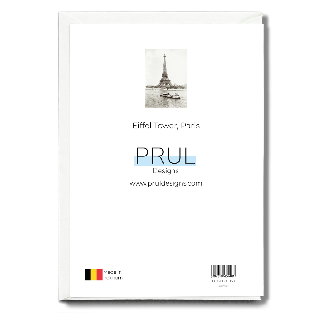Eiffel Tower, Paris - Greeting Card