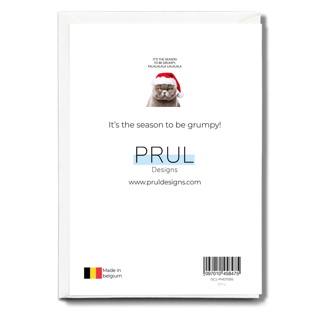 It's the season to be grumpy! - Greeting Card