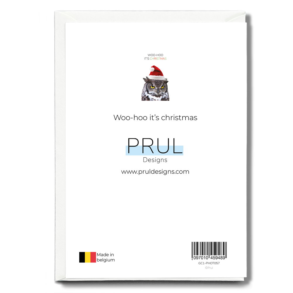 Woo-hoo it's christmas - Greeting Card