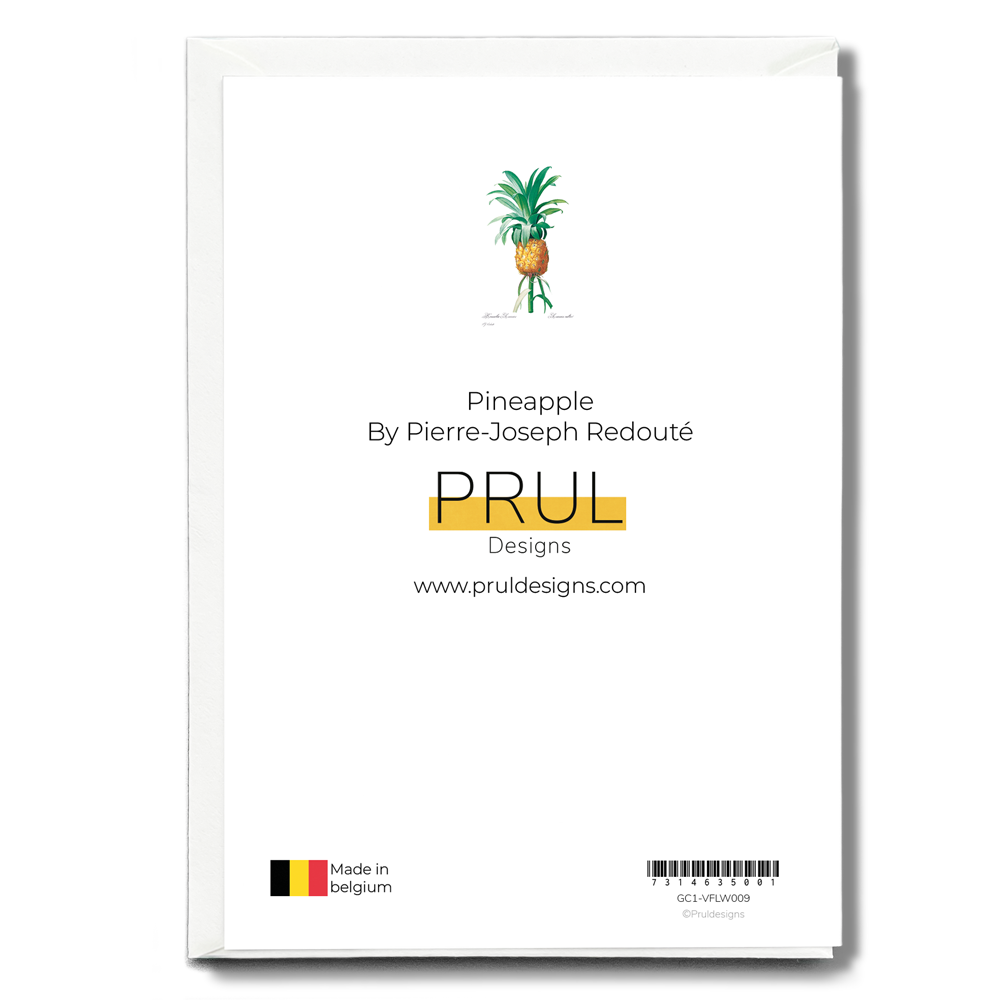 Pineapple By Pierre-Joseph Redouté - Wenskaart