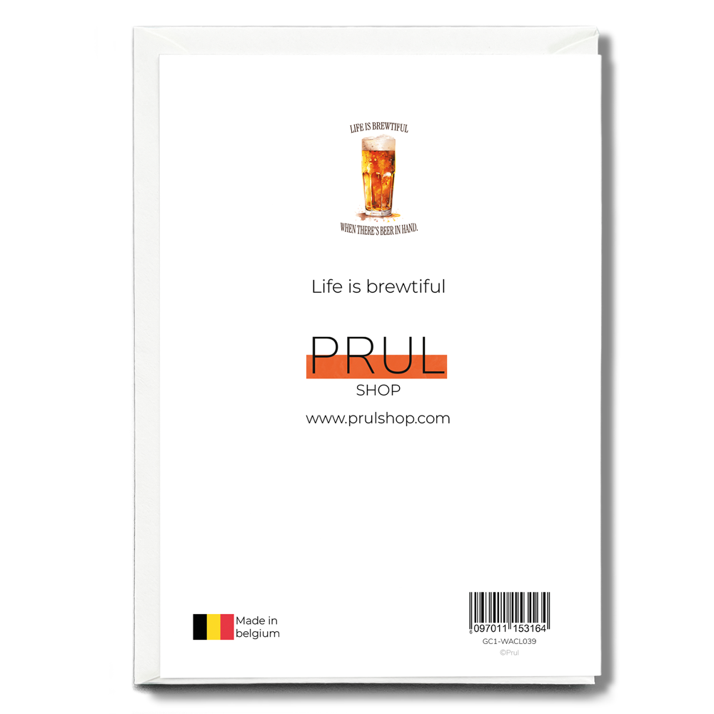 Life is brewtiful - Greeting Card