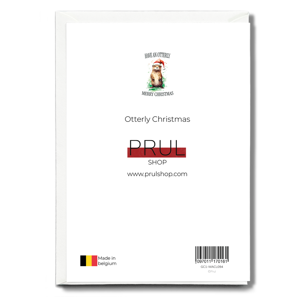 Otterly Christmas - Greeting Card