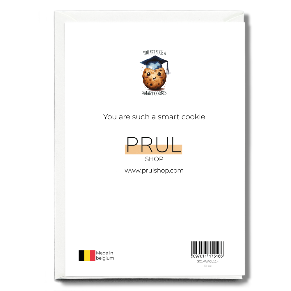 You are such a smart cookie - Greeting Card