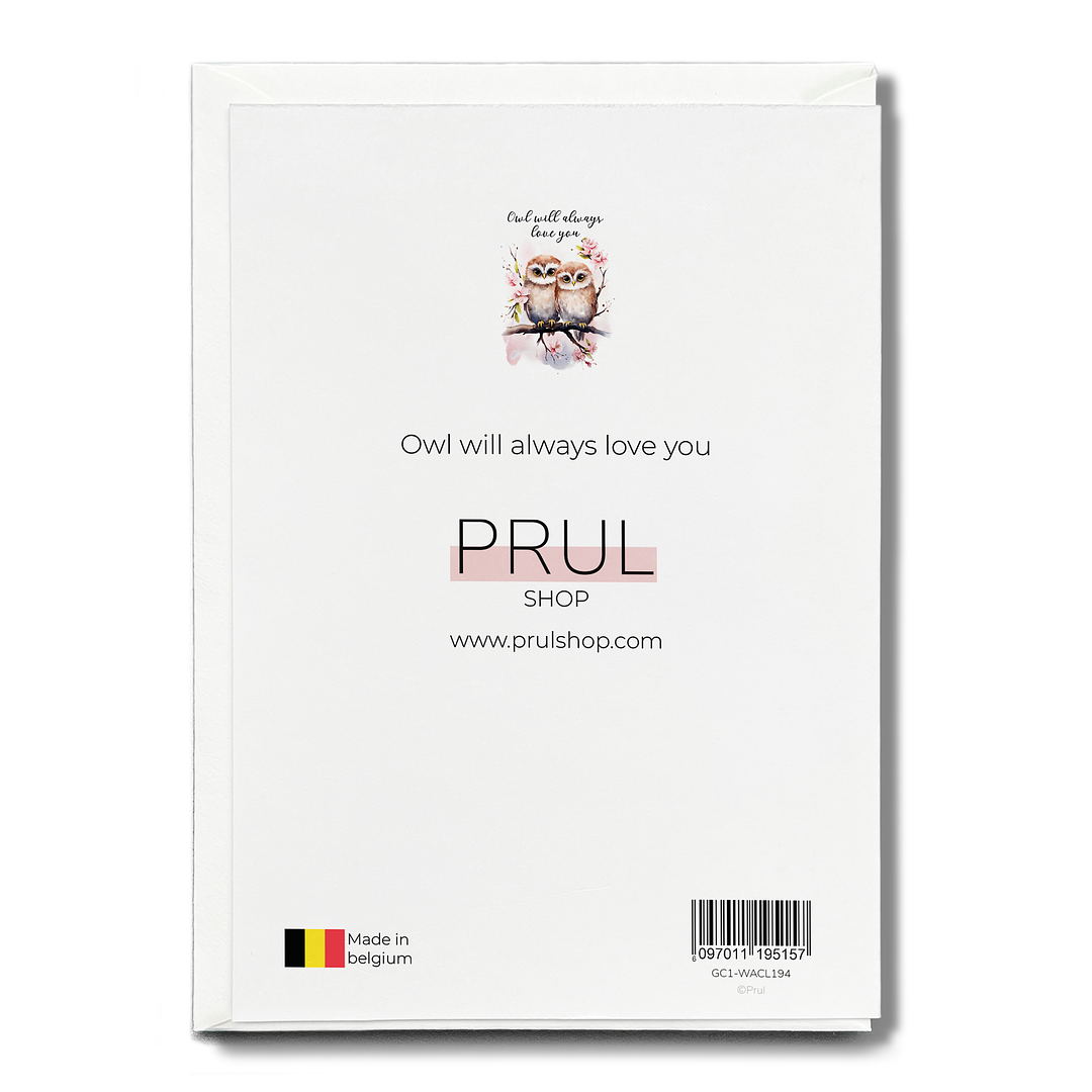 Owl will always love you - Greeting Card