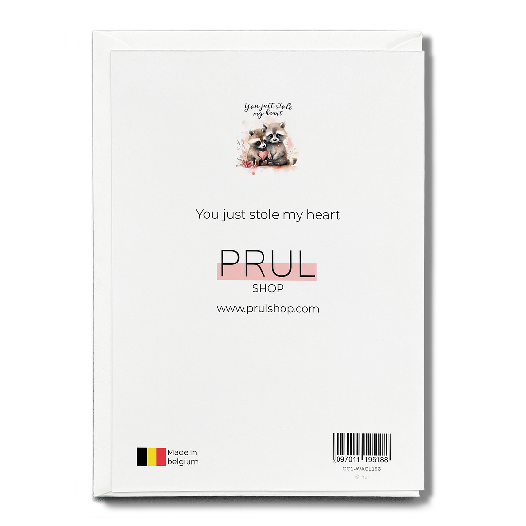 You just stole my heart - Greeting Card