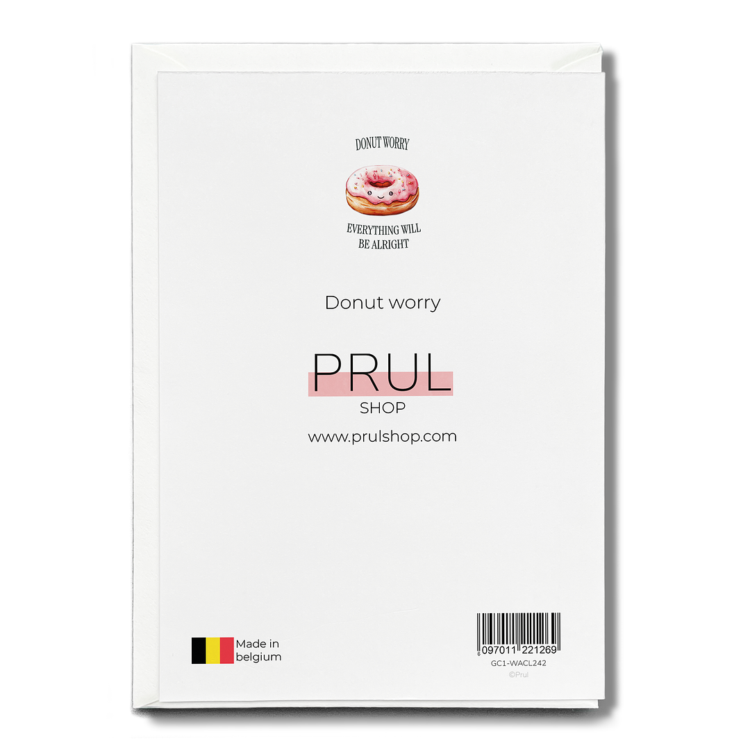 Donut worry - Greeting Card