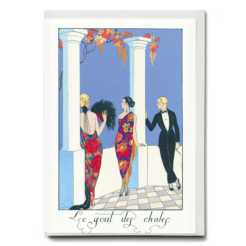 Le gout des chales: France XXe siècle - Greeting Card