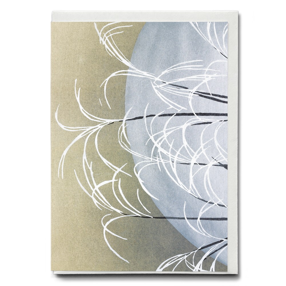 Frost By Kamisaka Sekka - Greeting Card