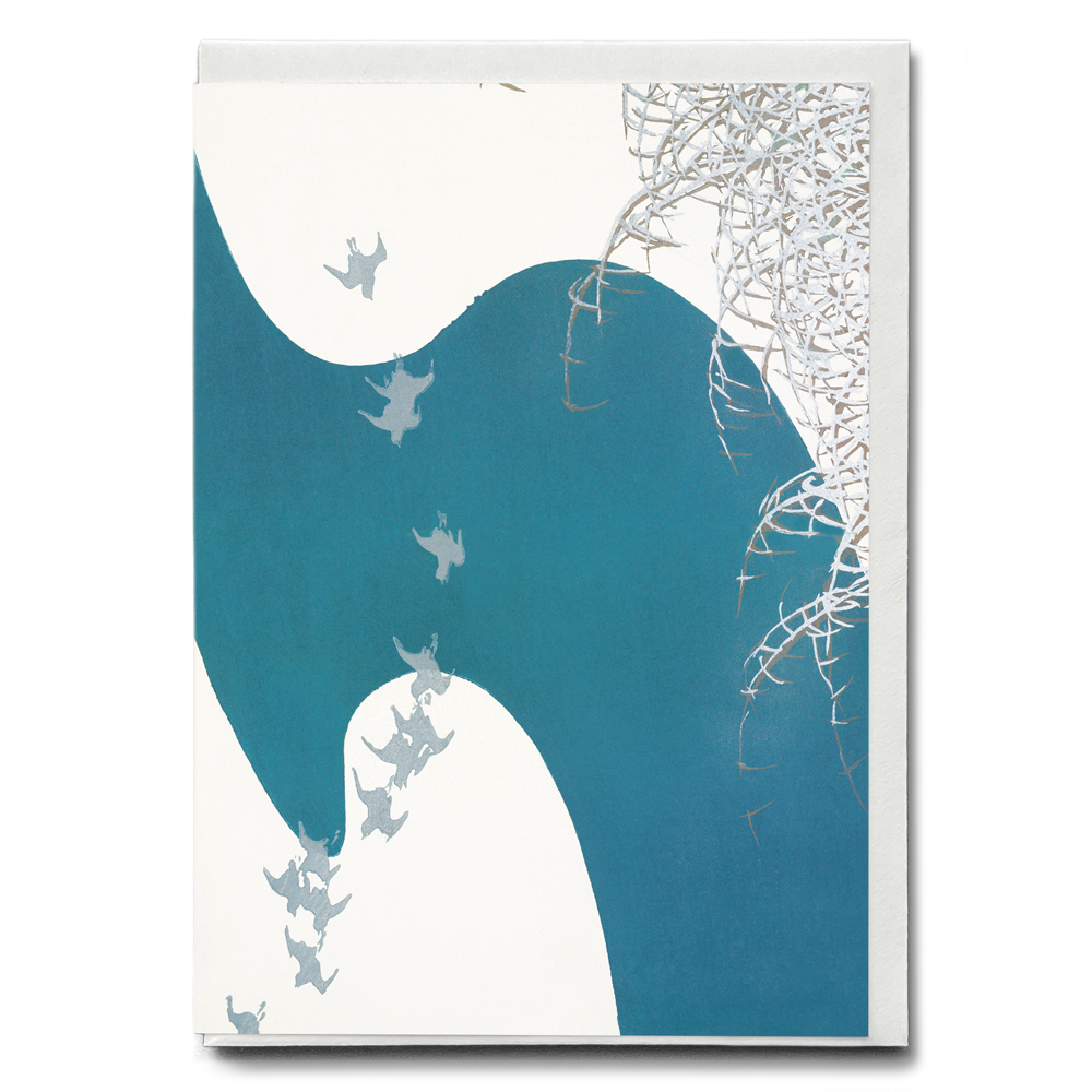 Birds By Kamisaka Sekka - Greeting Card