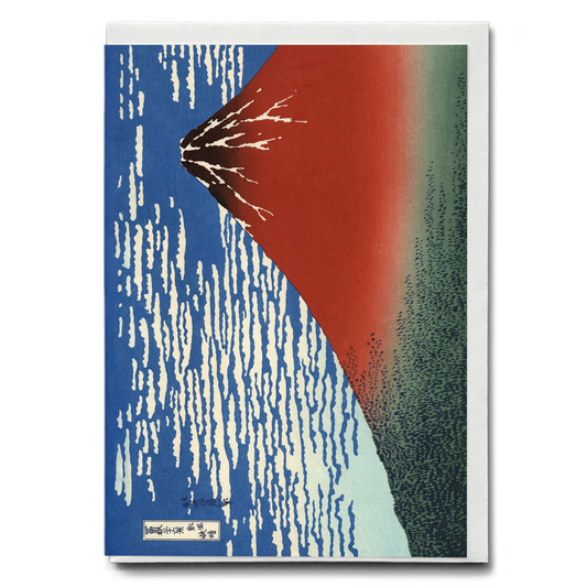 Thirty-six Views of Mount Fuji by Hokusai - Greeting Card