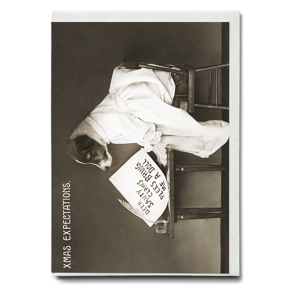 Xmas expectations - Greeting Card