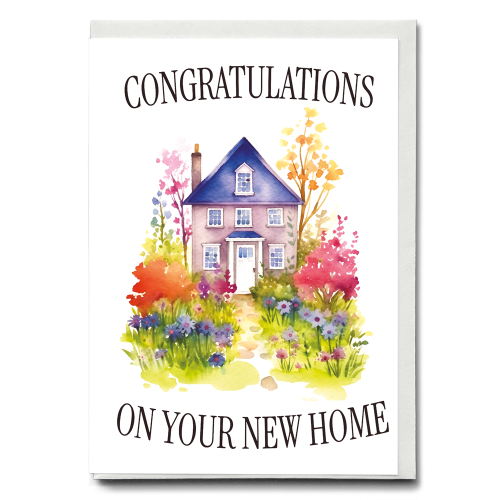 new home - Greeting Card