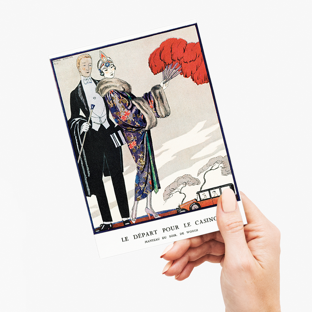 Classy couple - Greeting Card