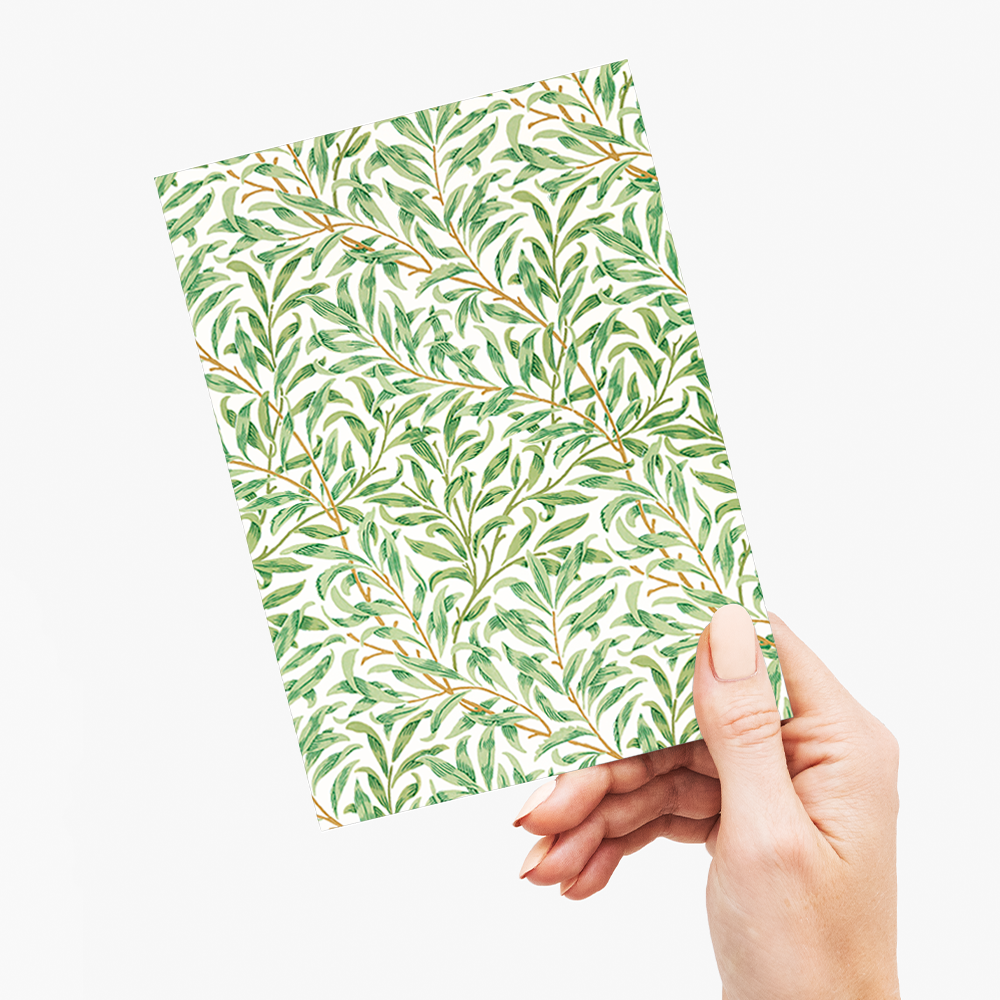 Willow bough By William Morris - Greeting Card