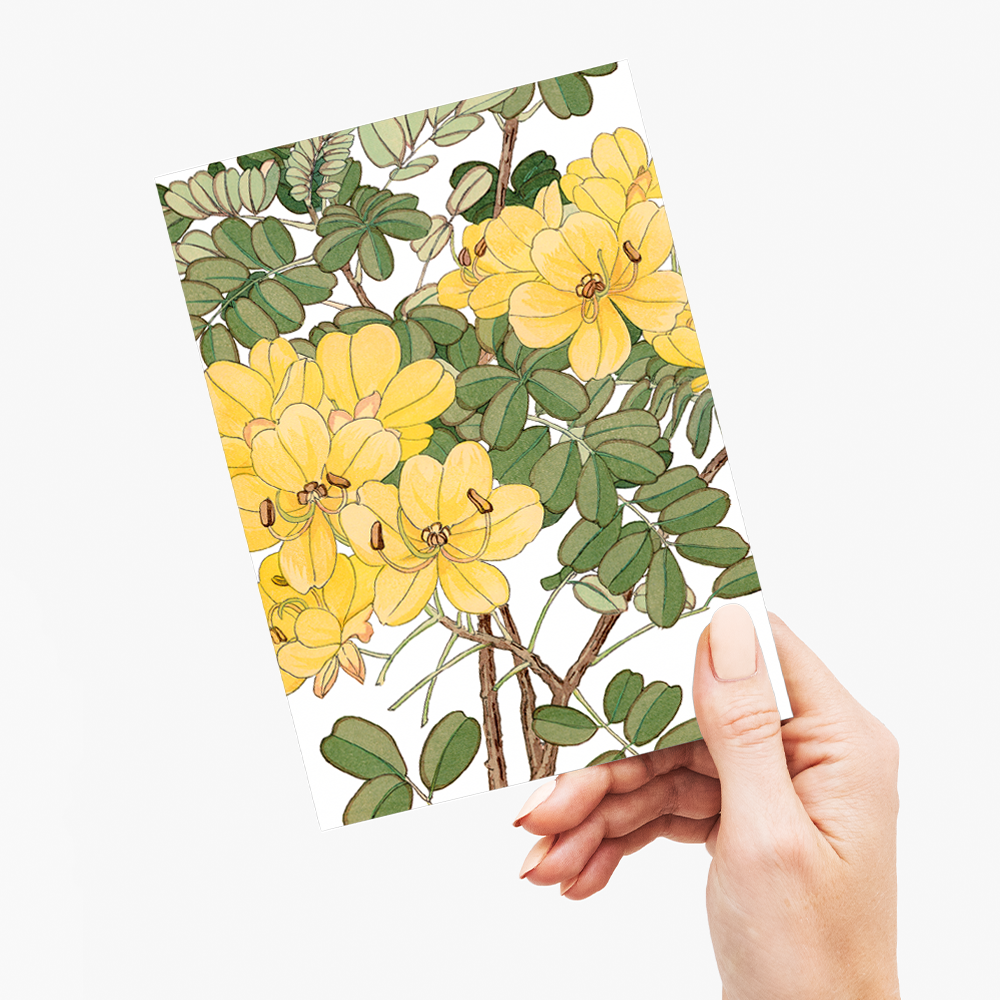 Allamanda By Tanigami Kônan - Wenskaart