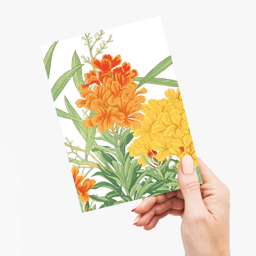 Wall Flower By Tanigami Kônan - Wenskaart