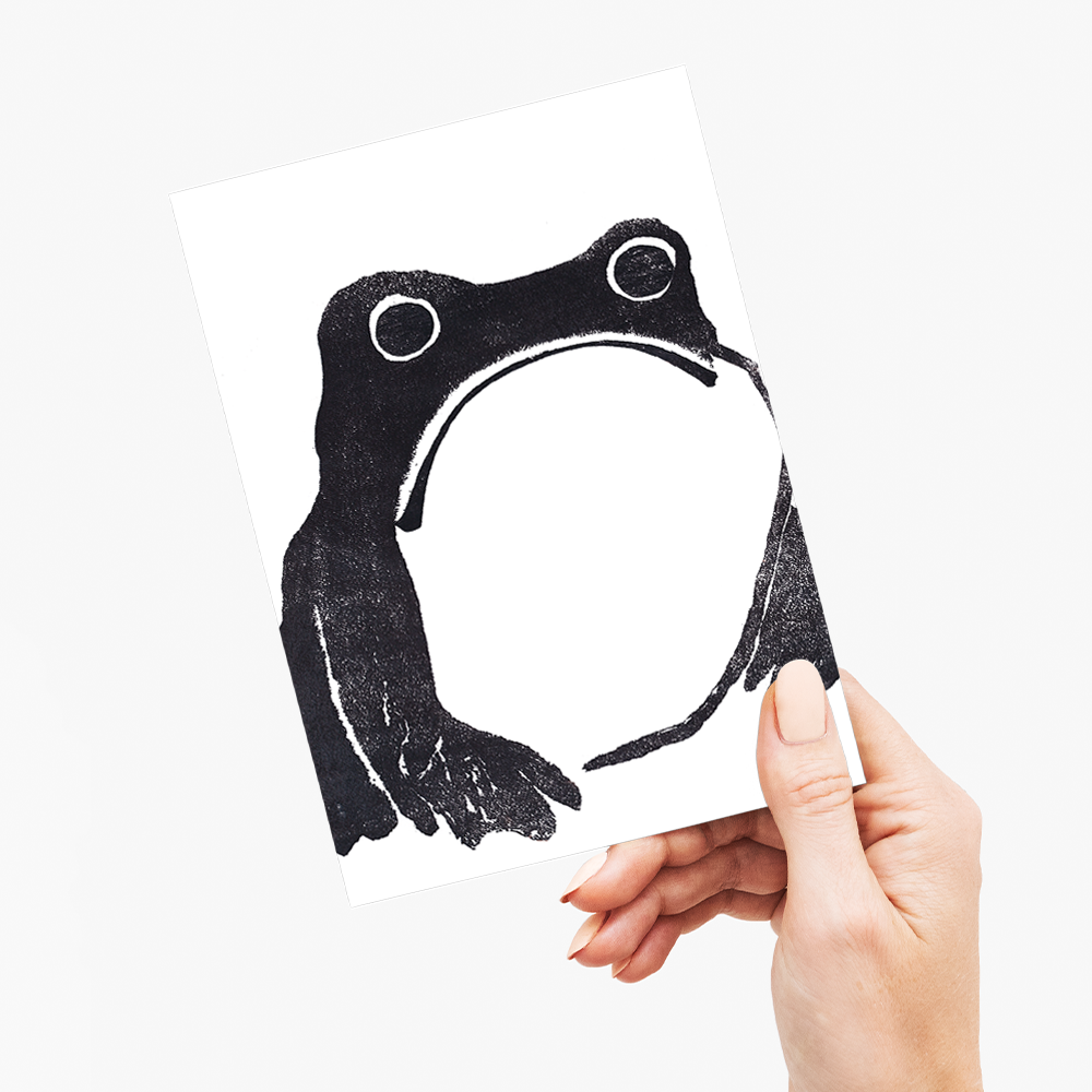 Frog By Matsumoto Hoji - Greeting Card