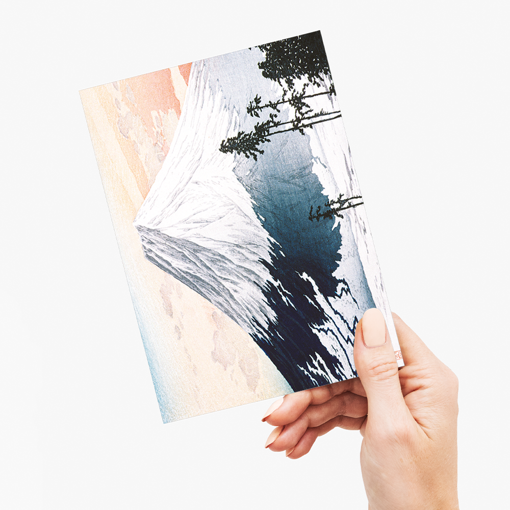 Katsuyama Neighborhood By Hiroaki Takahashi - Greeting Card