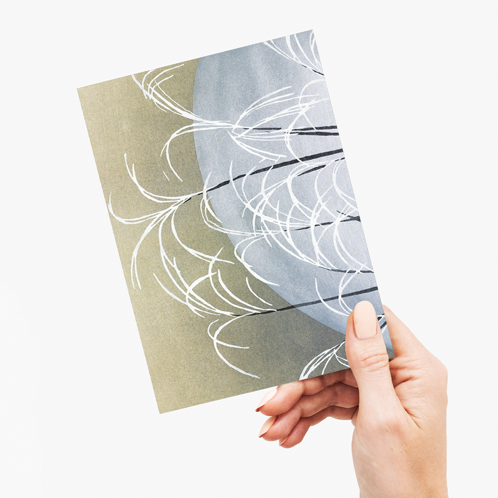 Frost By Kamisaka Sekka - Greeting Card