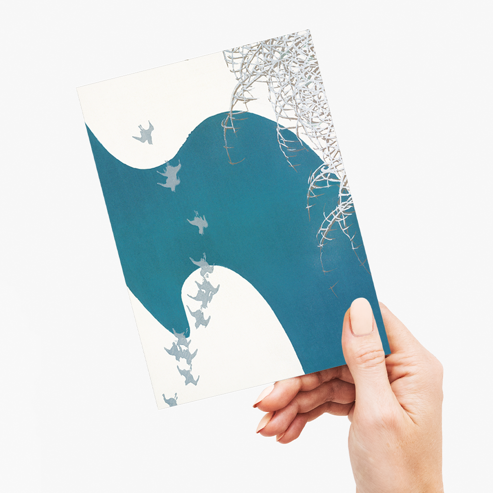 Birds By Kamisaka Sekka - Greeting Card
