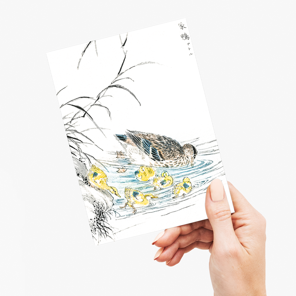 Duck By Numata Kashu - Greeting Card