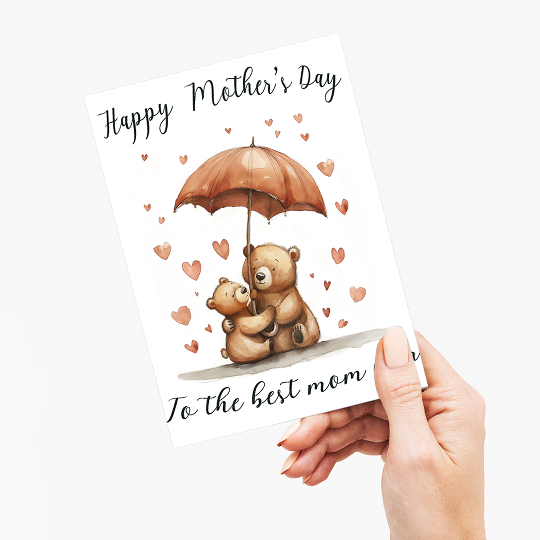 To the best mom ever - Greeting Card