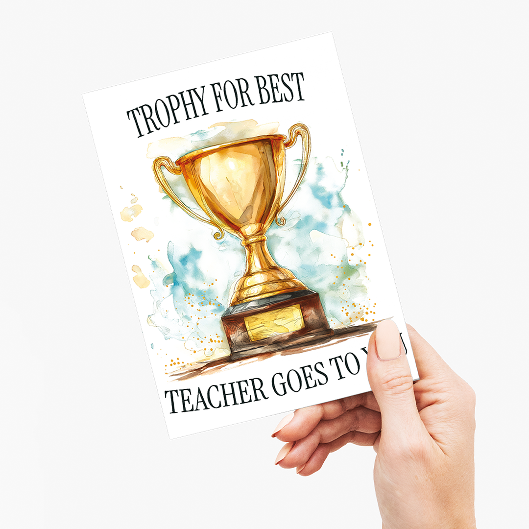Best teacher ever - Greeting Card