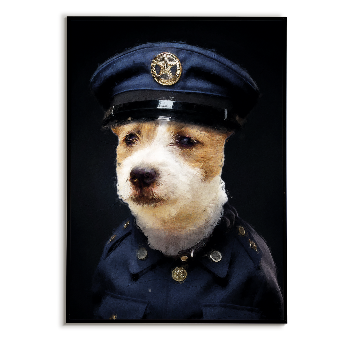 Portrait Animal Policeman