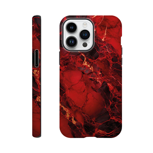 Red marble - Phone case Sturdy
