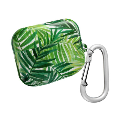 Tropical Leaf AirPod Case, Stylish AirPods Cover, Nature-Inspired Earbud Protector, Gift for Music Lovers, Greenery AirPod Accessories