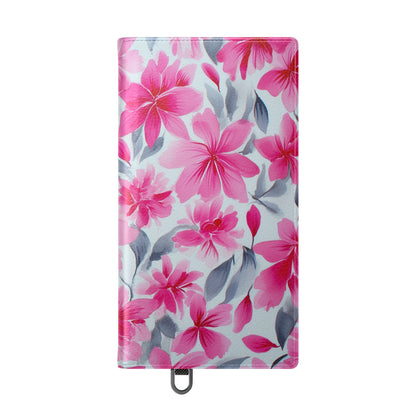 Floral Flip Phone Cases, Elegant Smartphone Covers, Spring Decor, Stylish Gift for Her, Patterned Wallet Case, Trendy Phone Protectors