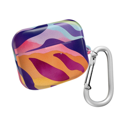 Vibrant Abstract AirPod Case, Colorful Wireless Earbud Cover, Trendy Gift for Music Lovers, Unique Tech Accessory, Perfect for Holidays