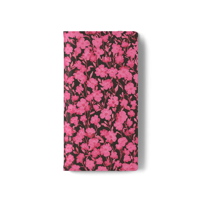 Floral Flip Cases for Phones, Cute Floral Phone Wallet, Gift for Her, Trendy Phone Accessories, Mother's Day Gift, Phone Protection