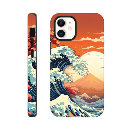 Great wave art deco style - Phone Case sturdy