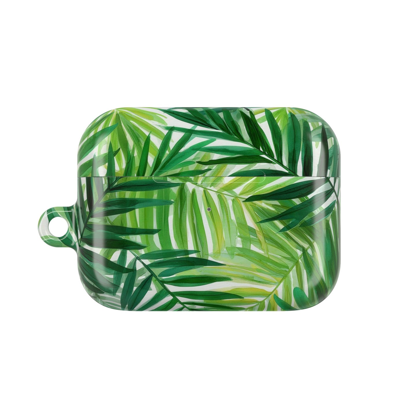 Tropical Leaf AirPod Case, Stylish AirPods Cover, Nature-Inspired Earbud Protector, Gift for Music Lovers, Greenery AirPod Accessories
