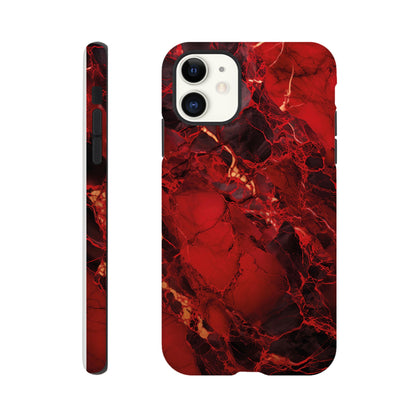 Red marble - Phone case Sturdy