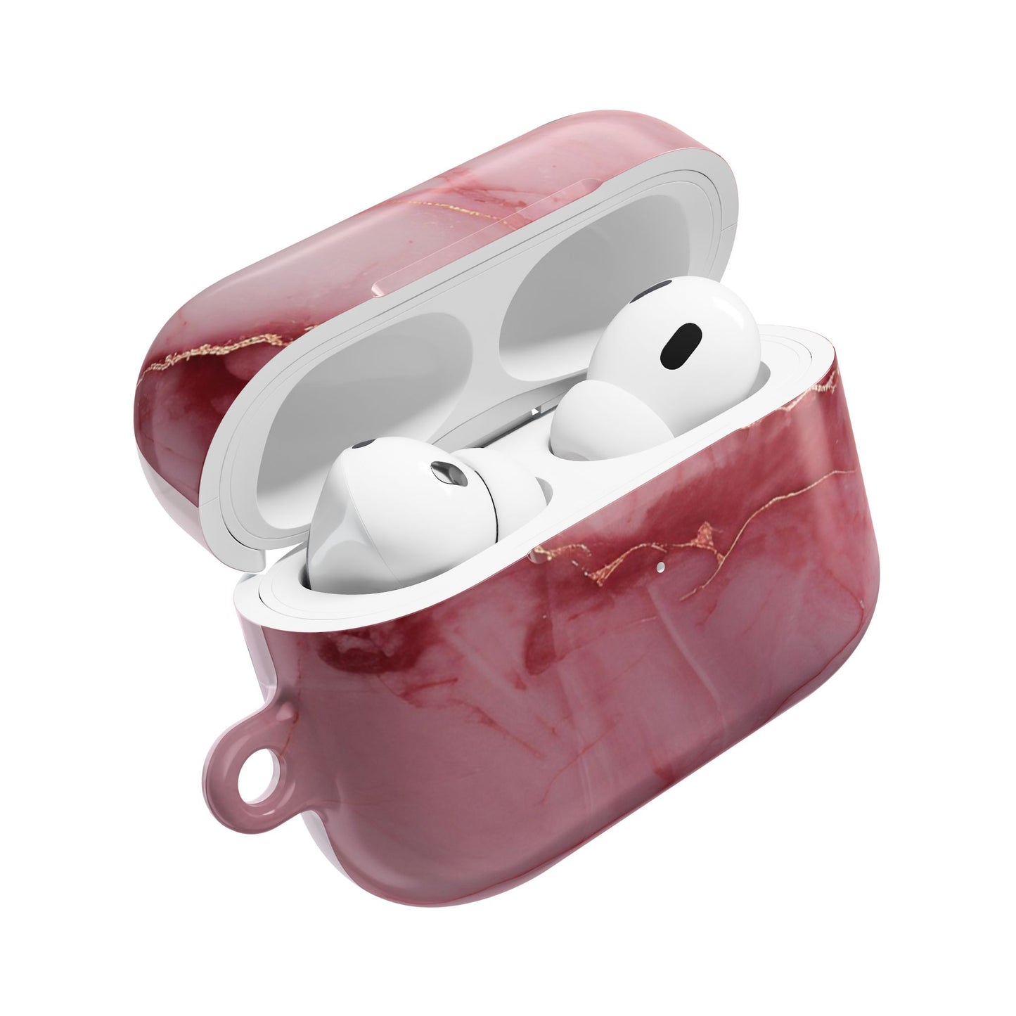 Chic Pink Marble AirPod Case - Stylish Protection for Your Wireless Earbuds, Gift for Music Lovers, Trendy Tech Accessories, Fashionable [...]