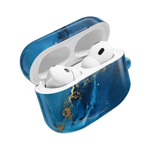 Blue Marble AirPod Cases - Stylish Accessory for Music Lovers, Perfect Gift for Birthdays, Holidays, Travel Cases, Bluetooth Accessories