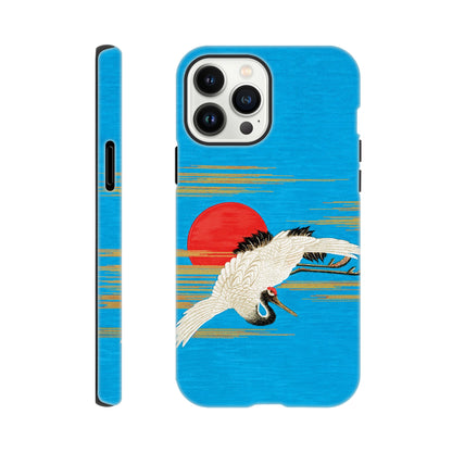 Flying Sarus crane - Phone Case Sturdy