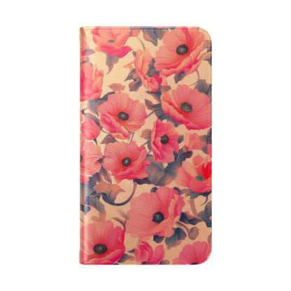 Floral Flip Phone Case - Stylish Smartphone Protector, Floral Design Case, Gift for Her, Trendy Tech Accessory, Mother's Day Gift