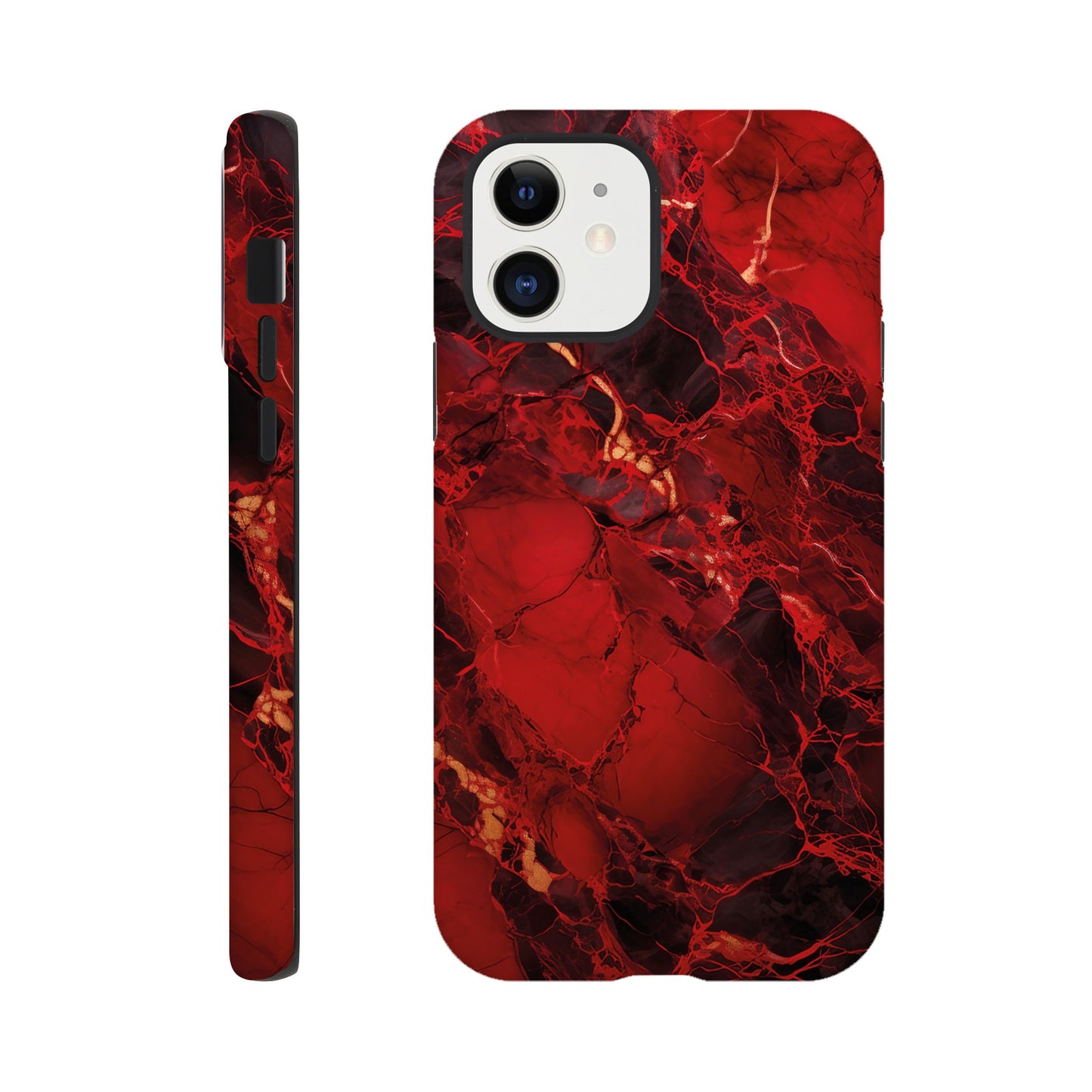 Red marble - Phone case Sturdy