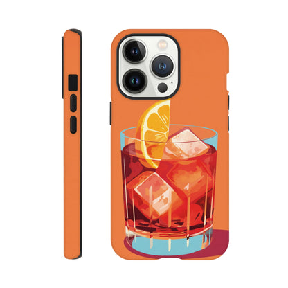 Negroni (Orange) - Phone Case sturdy