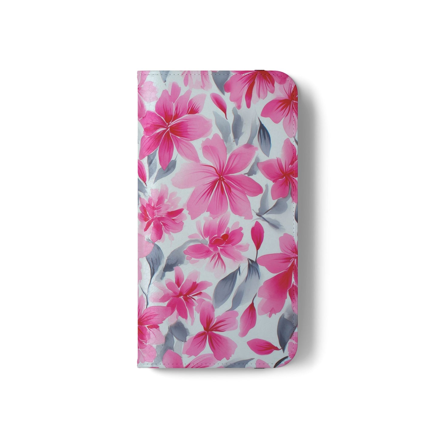 Floral Flip Phone Cases, Elegant Smartphone Covers, Spring Decor, Stylish Gift for Her, Patterned Wallet Case, Trendy Phone Protectors